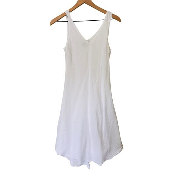 Blanc Du Nil White Midi Dress XS - Picture 1 of 10